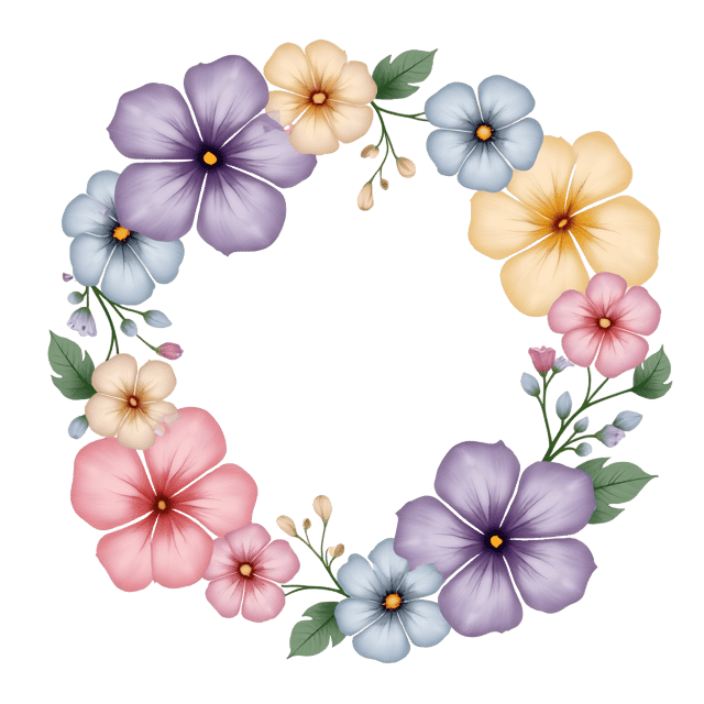 Free transparent PNG: Soft Pastel Pansy Illustration for Whimsical and Colorful Decorative Art
