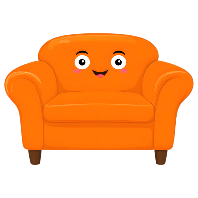Free transparent PNG: Brown Sofa Chair PNG Transparent Background for Modern Home Decor