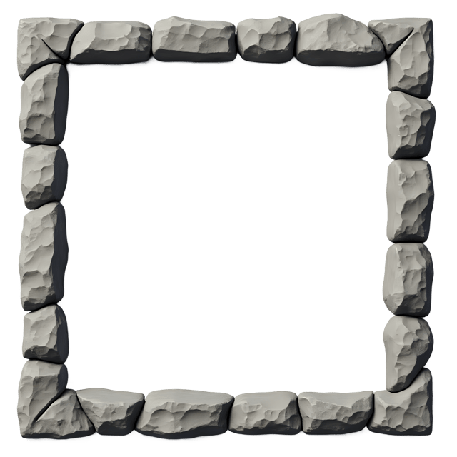 Free transparent PNG: Rustic Stamp Frame  Stone Gray Edges Clipart, free png download