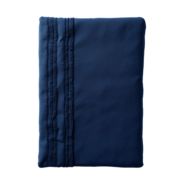 Free transparent PNG: Navy Blue Fabric with Stripes Realistic Illustration on White Background