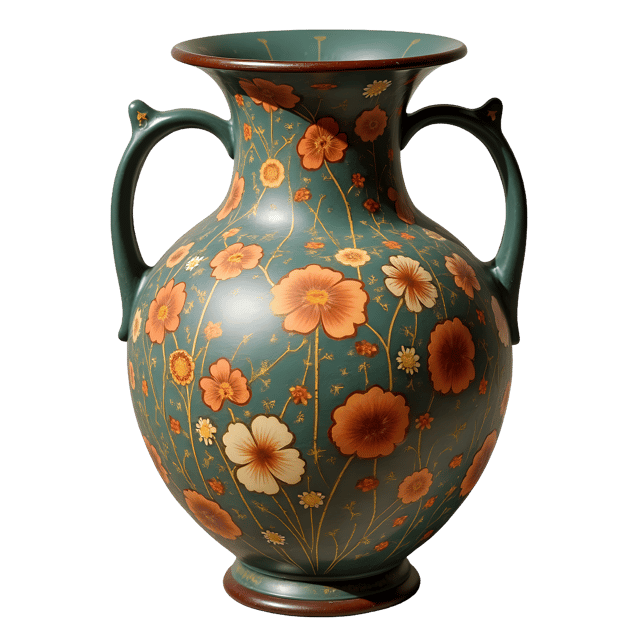 Free transparent PNG: Magnificent Antique Vase Transparent PNG for Art and Design Projects