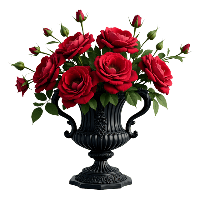 Free transparent PNG: Victorian Gothic Vase  Elegant Clipart, free downloadable png