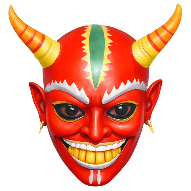 Free transparent PNG: Bolivian Devil Mask PNG Transparent Background