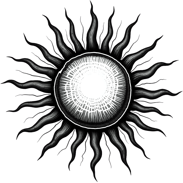 Free transparent PNG: Vintage Engraved Sun Illustration PNG Clipart  Perfect for Artistic Design and Decor