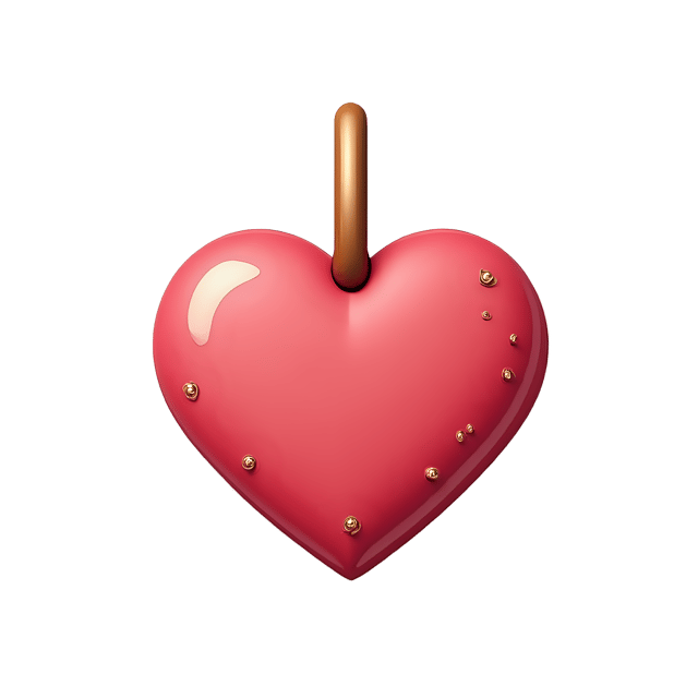Free transparent PNG: Boho Heart Charm  Unique Jewelry Design Clipart, free download png