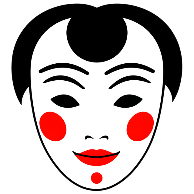 Free transparent PNG: Korean Tal Mask Transparent PNG for Decorative and Artistic Use