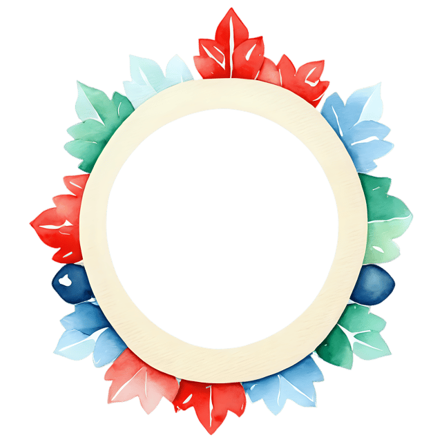 Free transparent PNG: Layered Watercolor Paper Ornament PNG – Transparent Background Decoration