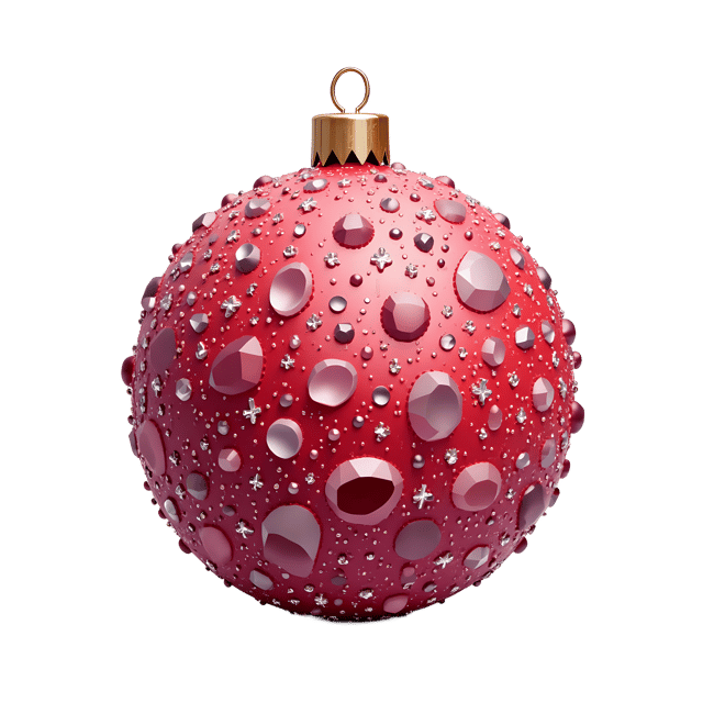 Free transparent PNG: Sparkly Round Ornament  Jewel-Covered Christmas Clipart, free png download