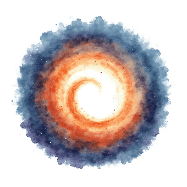 Free transparent PNG: Spiral Galaxy Shape  Dusty Arms Space Clipart, free transparent png download