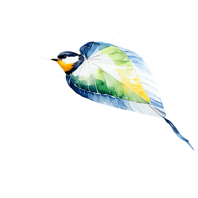 Free transparent PNG: Kite Bird Watercolor Illustration – Transparent PNG for Artistic Projects