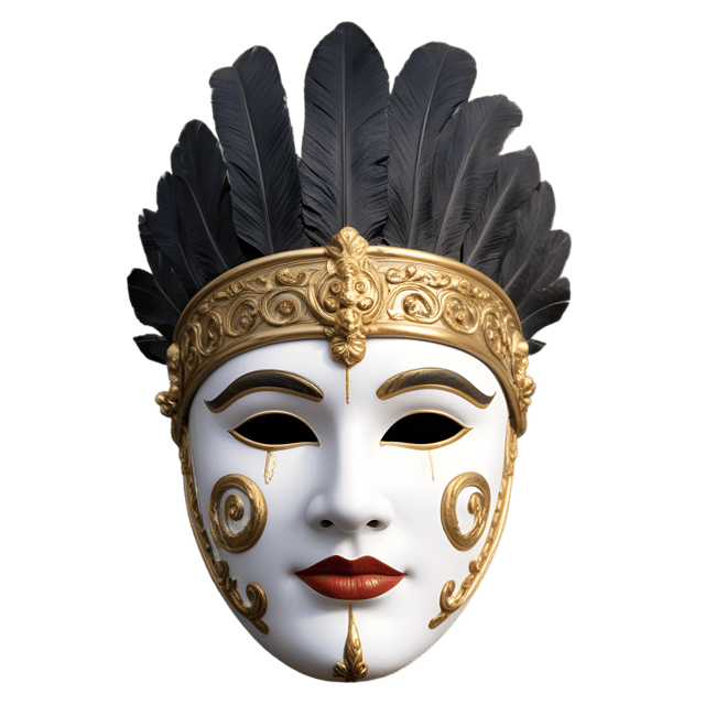 Free transparent PNG: Roma Festival Mask Transparent PNG