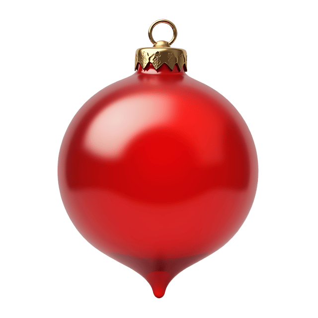 Free transparent PNG: Red Glass Ornament with Soft Gradient  Christmas Clipart, free downloadable png