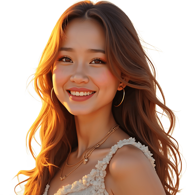 Free transparent PNG: Golden Hour Portrait PNG  Ideal for Artistic Creations, Decor  Storytelling