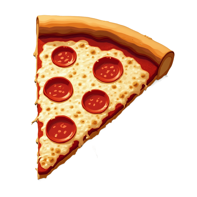 Free transparent PNG: Pepperoni Pizza with Extra Cheese PNG Transparent Background