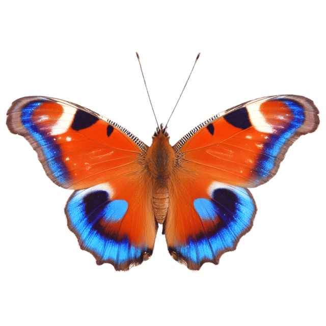 Free transparent PNG: Peacock Butterfly PNG with Transparent Background for Art and Design