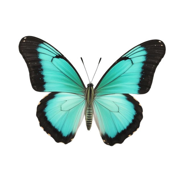 Free transparent PNG: Malachite Butterfly PNG with Transparent Background for Art and Design