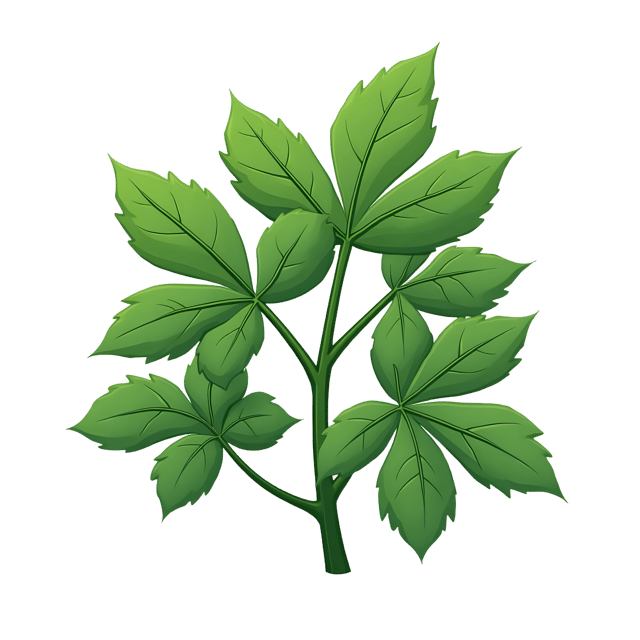 Free transparent PNG: Fresh Lovage Leaves  Herb Clipart, free downloadable png