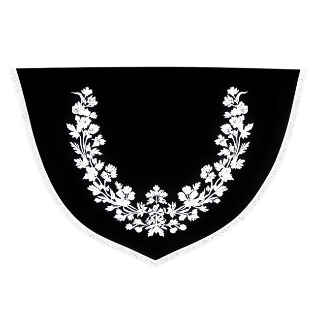 Free transparent PNG: Floral Scarf Transparent PNG Design for Fashion and Decor