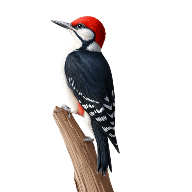 Free transparent PNG: Woodpecker Bird PNG with Transparent Background for Art and Design
