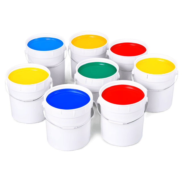 Free transparent PNG: Paint Bucket Set with Transparent Background PNG for Digital Art and Design