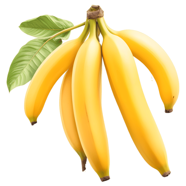 Free transparent PNG: Ripe Banana PNG with Transparent Background for Digital Design