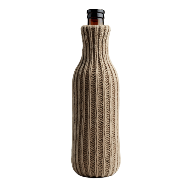 Free transparent PNG: Knitted Bottle Sleeve PNG Clipart  Perfect for Craft Projects  Personalization
