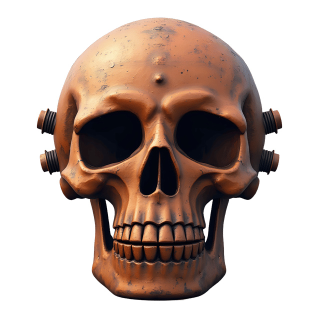 Free transparent PNG: Rusted Metal Head  Industrial Design Clipart, free download png