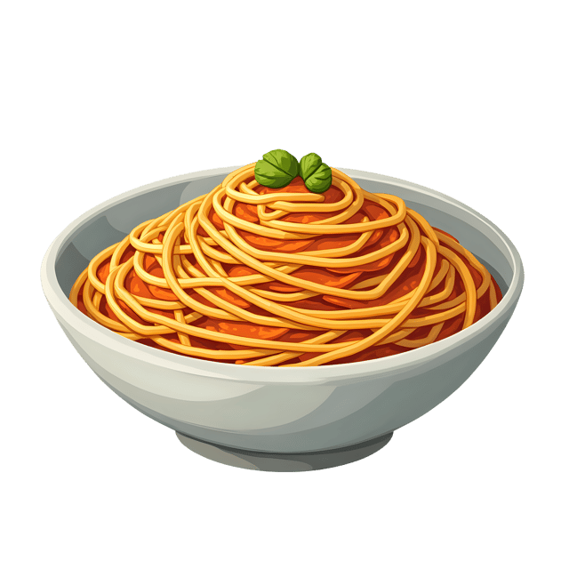 Free transparent PNG: Spaghetti Bowl Doodle  Italian Food Clipart, free download png