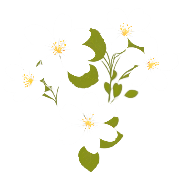 Free transparent PNG: Fragrant Flower Clusters PNG with Transparent Background for Floral Design