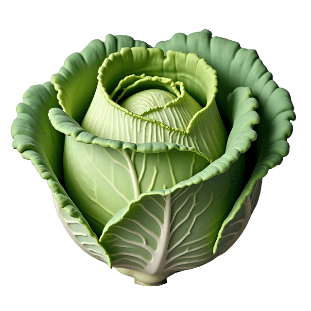 Free transparent PNG: Cabbage PNG with Transparent Background for Clipart and Crafts