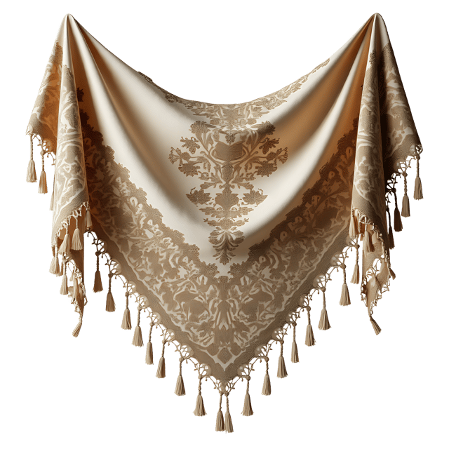 Free transparent PNG: Victorian Embroidered Shawl PNG Clipart  Perfect for Historical Design and Crafts