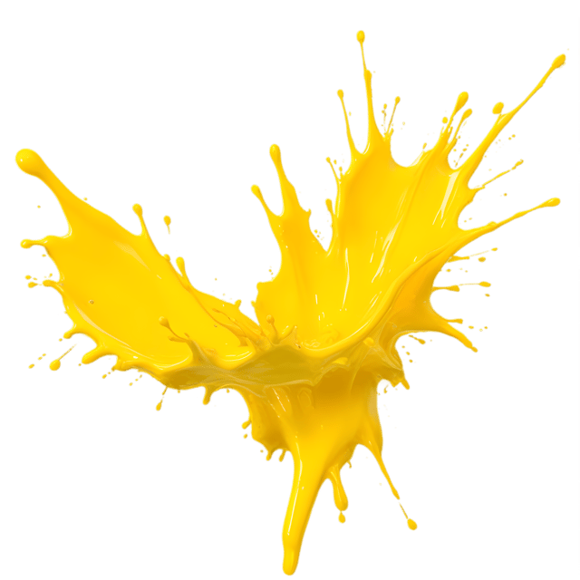 Free transparent PNG: Yellow Color Splash with Transparent Background PNG