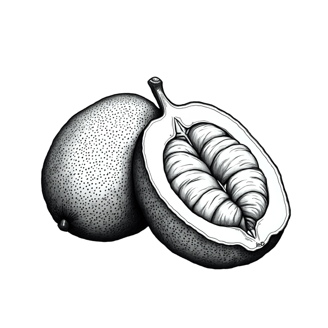 Free transparent PNG: Breadfruit PNG  Versatile Fruit Clipart for Food Design  Tropical Themes