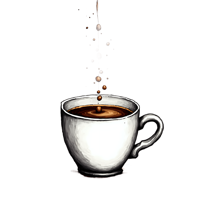 Free transparent PNG: Coffee Drip  Beverage Clipart, free transparent png download