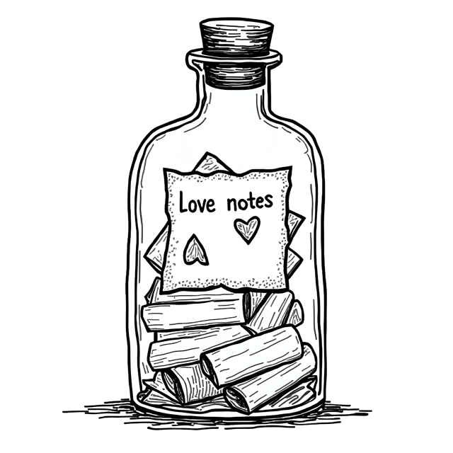 Free transparent PNG: Love Notes in a Bottle PNG Clipart  Perfect for Romantic Projects  Decor
