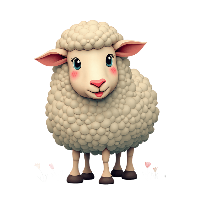 Free transparent PNG: Sheep PNG Clipart  Ideal for Farming, Agriculture  Animal Projects