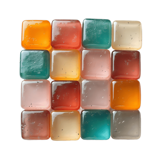 Free transparent PNG: Tinted Glass Tesserae PNG Clipart  Ideal for Design Projects  Decor