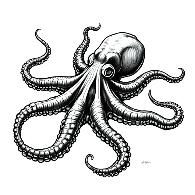 Free transparent PNG: Octopus Vector Art for Ocean Themes and Marine Illustrations