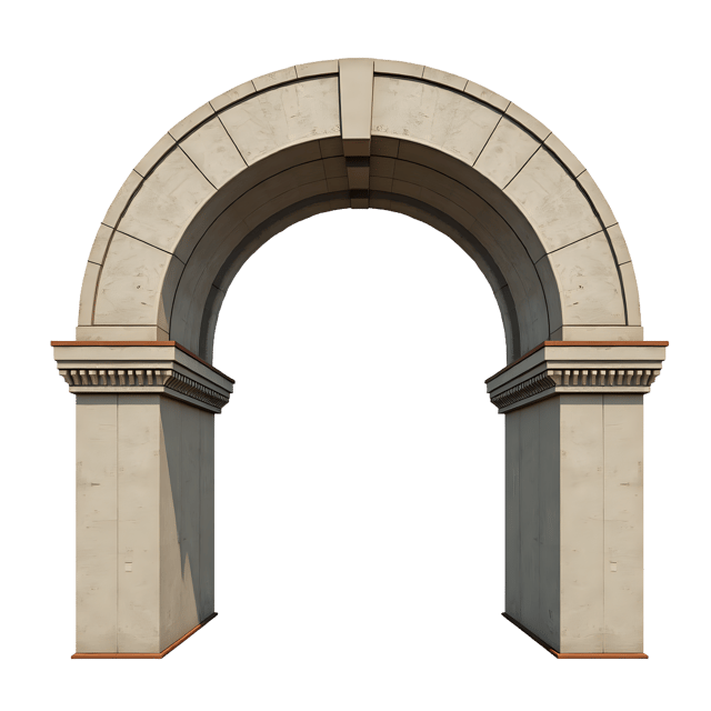 Free transparent PNG: Vintage Arc Shape PNG Clipart  Perfect for Retro Design  Decor