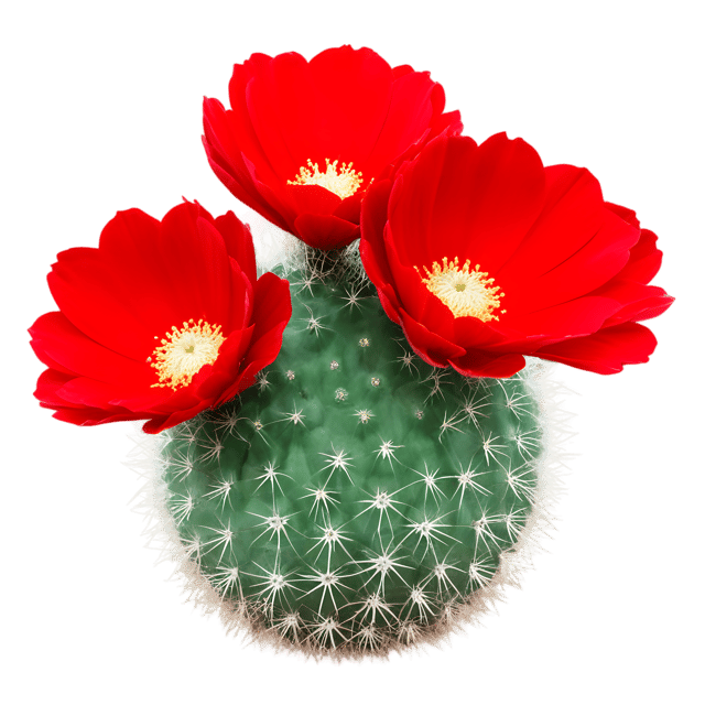 Free transparent PNG: Claret Cup Cactus PNG Transparent Background