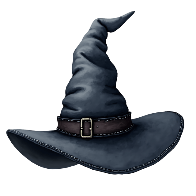 Free transparent PNG: Dark Witch Hat  Witch Clipart, free download png