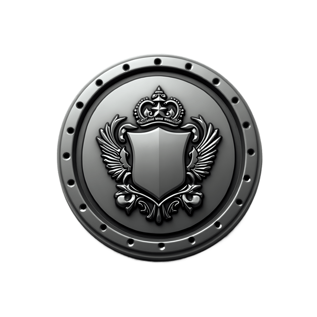 Free transparent PNG: Metal Button with Engraved Crest Design  Free Downloadable PNG Clipart