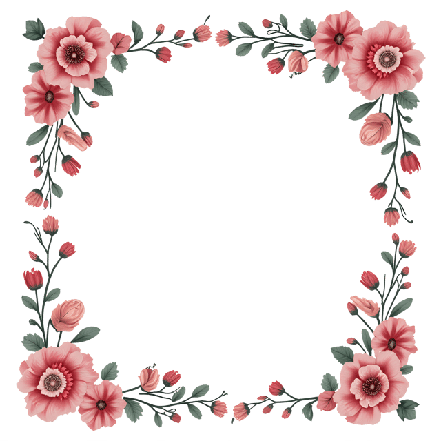 Free transparent PNG: Floral Lace Frame PNG Clipart  Elegant Design Element for Crafting  Decor