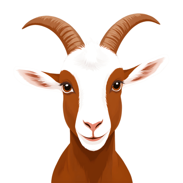 Free transparent PNG: Curious Goat PNG with Transparent Background for Animal and Farm Illustrations