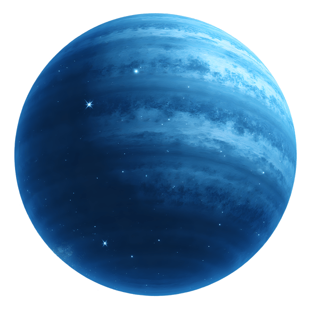 Free transparent PNG: Blue Gas Giant Under Nebula  Space Clipart, free downloadable png