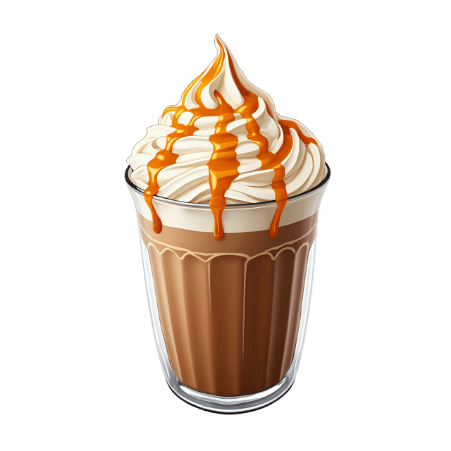 Free transparent PNG: Coffee with Caramel and Whipped Cream  Beverage Clipart, free high-quality png download