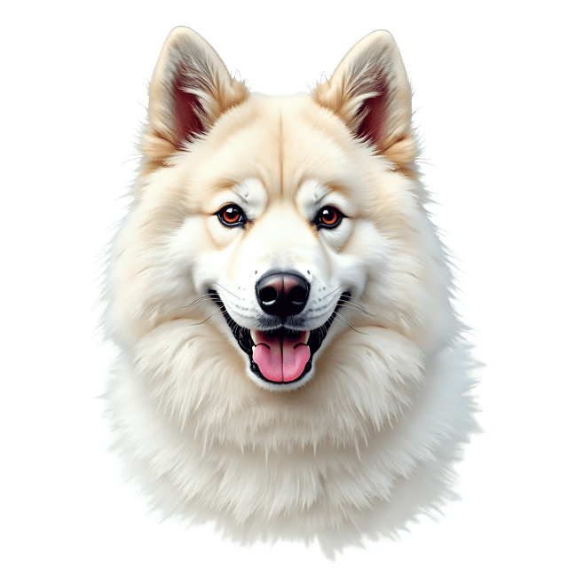 Free transparent PNG: Samoyed Dog PNG  Lovable Canine Clipart for Pets  Animal Lovers
