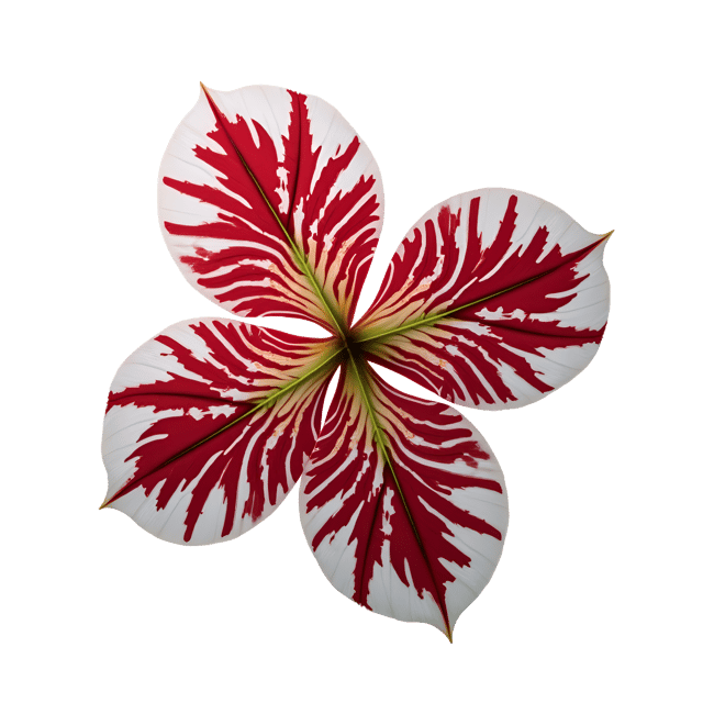 Free transparent PNG: Asymmetric Swirling Petal PNG Design with Transparent Background