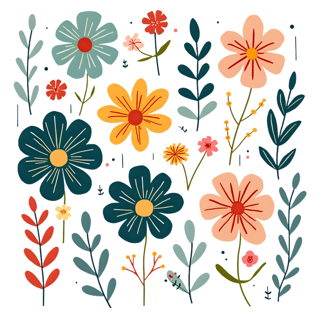 Free transparent PNG: Whimsical Flowing Patterns Transparent PNG