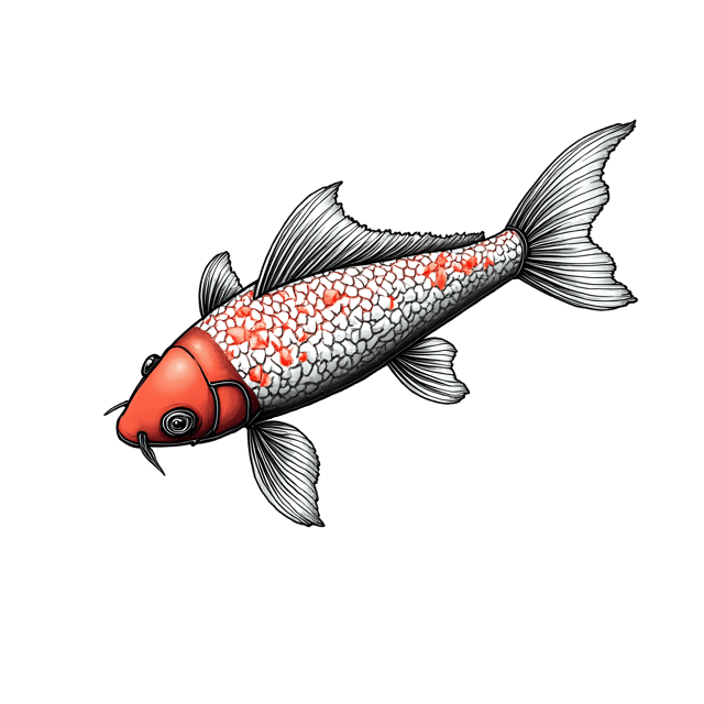 Free transparent PNG: Koi Fish PNG Clipart  Ideal for Aquatic Themes, Crafts  Decor